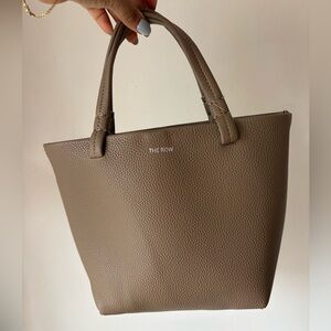 The Row Park Small Leather Tote Bag